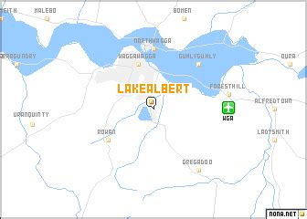 Lake Albert (Australia) map - nona.net