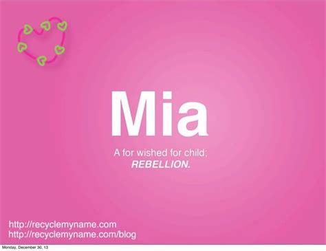 What Does The Name Mia Mean?