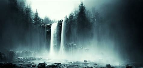 Dark Waterfall Stock Photos, Images and Backgrounds for Free Download