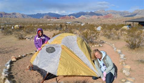 Camping At Red Rock Canyon | Red Rock Canyon Las Vegas