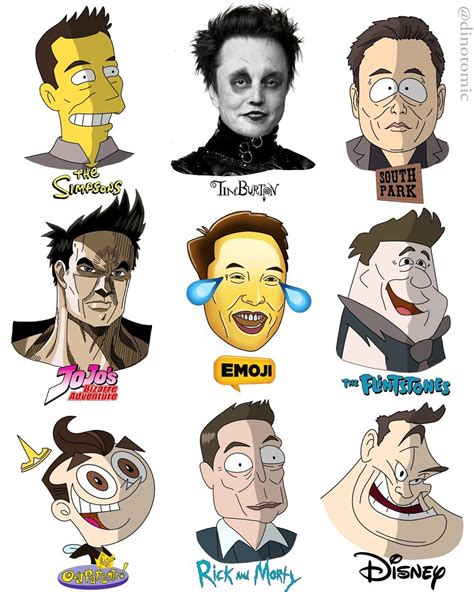 This Artist Drew Celebrities As Characters In Different Cartoons (17 ...