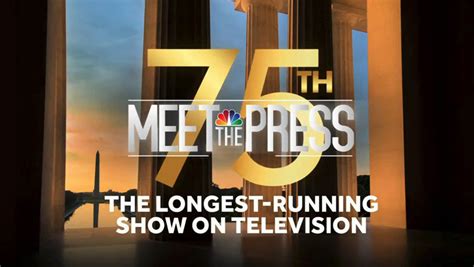 ‘Meet the Press’ marks 75 years with special open, logo and, of course ...