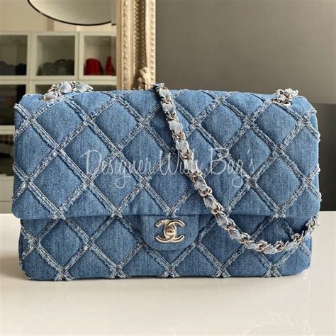 Chanel Denim Flap Bag 20S - Designer WishBags