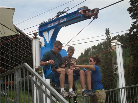 Summer Activities at Snowbird, Utah