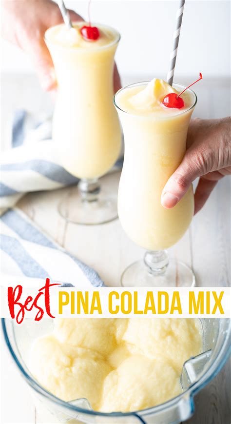 The Best Pina Colada Mix Recipe - A Spicy Perspective