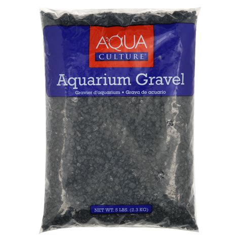 Aqua Culture Aquarium Gravel, Black, 5 lb - Walmart.com