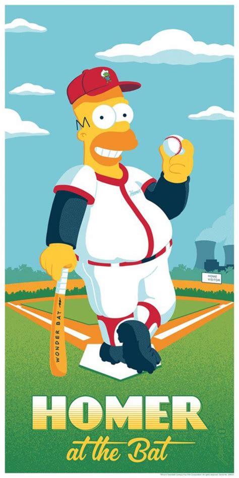 Homer at the Bat by Brian Miller – ACME Archives (TV Series/The Simpsons) – Time to collect