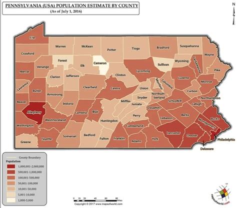 What is the Population of Pennsylvania - Answers