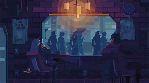 Pixel Cafe Rain Animated - Engine GIF HD wallpaper | Pxfuel