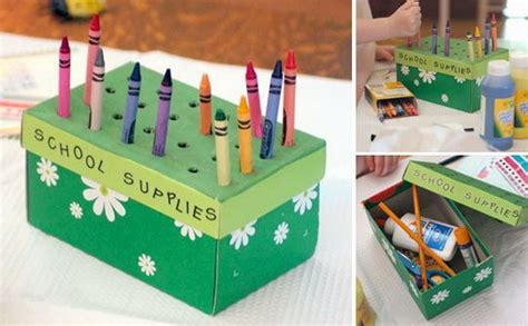 DIY Ideas With Recycled Shoe Box