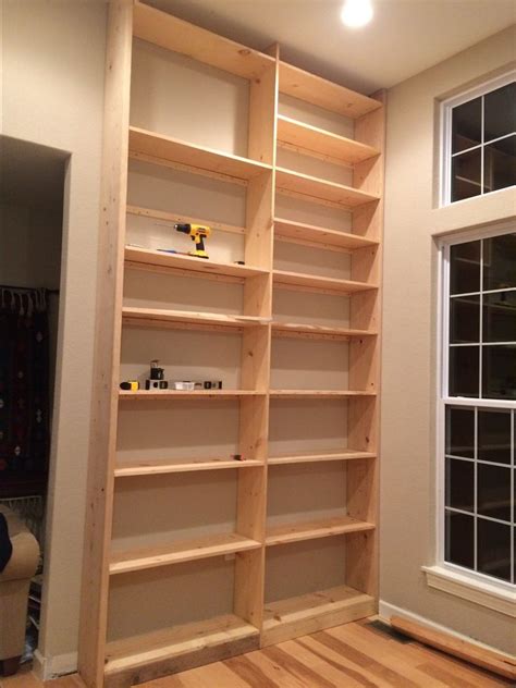 Built-In Bookshelves DIY | Diy built in shelves, Bookcase diy, Bookshelves diy