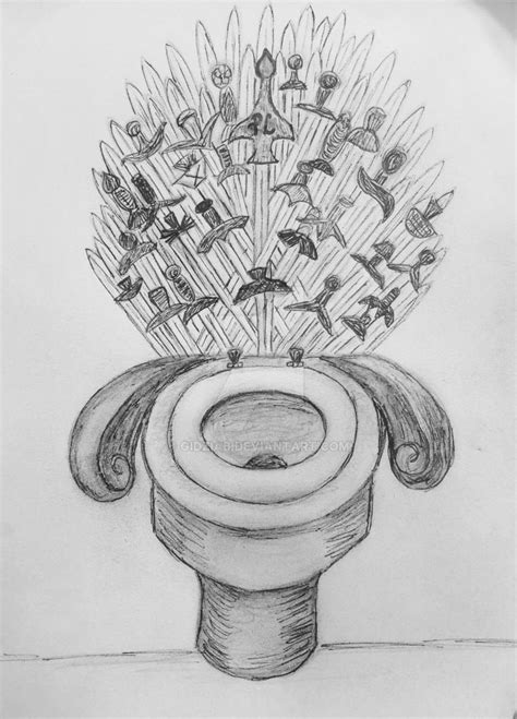 The Porcelain Throne by GidziaB on DeviantArt