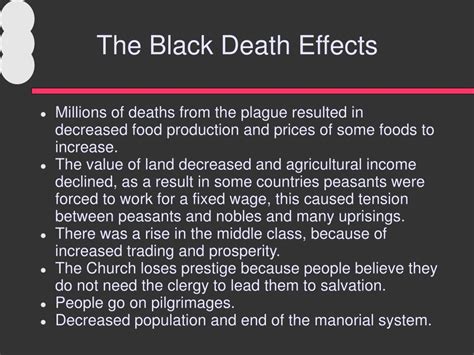 PPT - The Black Death PowerPoint Presentation, free download - ID:6444768