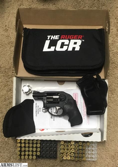 ARMSLIST - For Sale/Trade: Ruger LCR .38 Special w/ speed loader, holsters and ammo