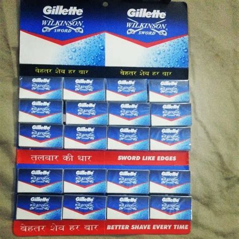 100CT GILLETTE WILKINSON SWORD RAZOR BLADES double edge DE safety razor blades $9.96 - PicClick