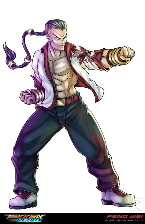 Tekken Redux: Feng Wei by digitalninja on DeviantArt