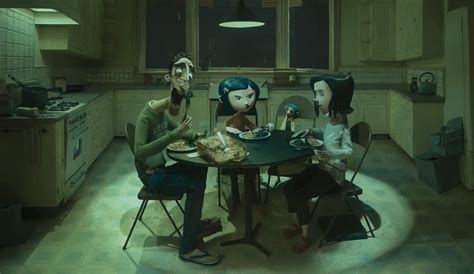 Coraline having dinner in the Real World (Selick). | Download ...