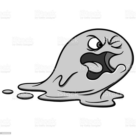 Booger Monster Illustration Stock Illustration - Download Image Now - Blob, Cartoon, Characters ...