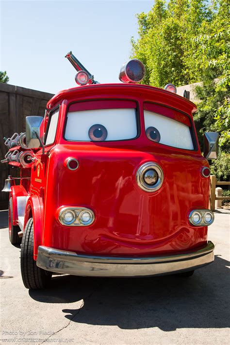 Red the Fire Truck at Disney Character Central