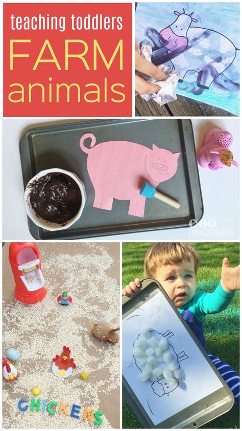 Teaching Toddlers: Farm Animals - | Farm animals preschool, Farm animals activities, Farm activities