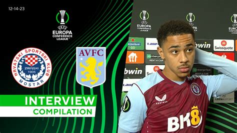 Watch UEFA Europa Conference League: Interview Compilation: Zrinjski vs. Aston Villa - Group ...