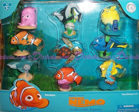 DIZDUDE.com | Disney Finding Nemo Collectible Figures Dizdude's Webstore