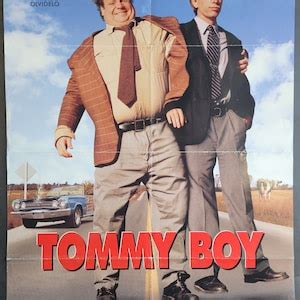 Tommy Boy-original Vintage Movie Poster of Peter Segal's Comedy ...