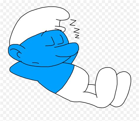 Lazy Smurf Png Image - Lazy Smurf Sleeping,Lazy Png - free transparent ...