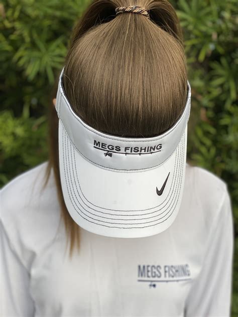 Black MEGS Nike Visor – MEGS Fishing