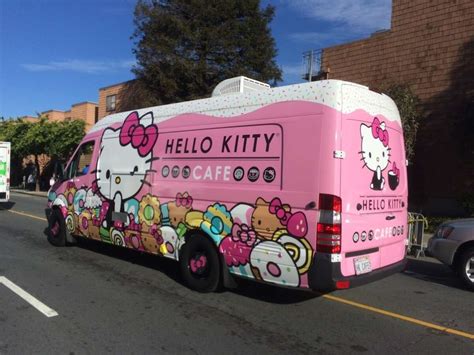 Hello Kitty Truck returns to Japantown for 2017 Cherry Blossom Festival