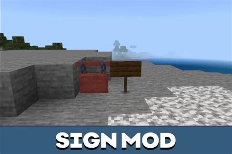 Download Sign Mod for Minecraft PE - Sign Mod for MCPE