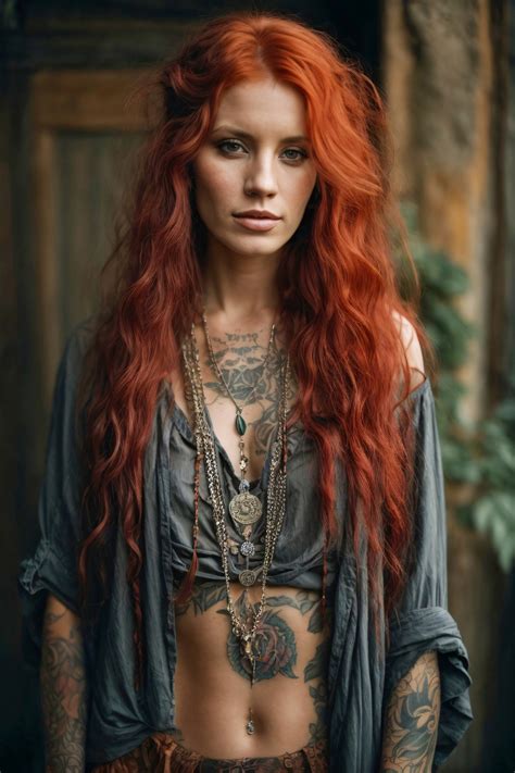 Woman With Long Red Hair Free Stock Photo - Public Domain Pictures