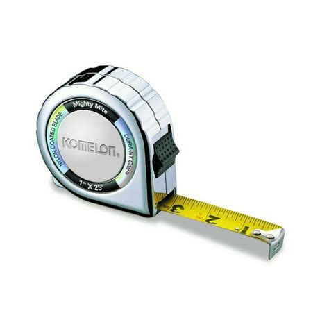 Komelon 525C 25ft Chrome Case Tape Measure - Walmart.com - Walmart.com