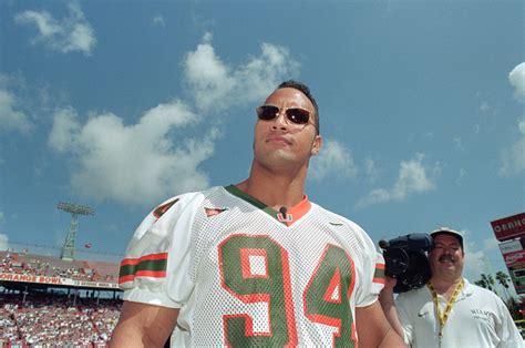 Photo Gallery: Dwayne ‘The Rock’ Johnson – University of Miami Athletics