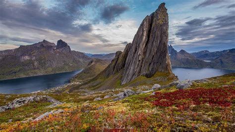 Hesten - Hiking trail on Senja | Night hiking, Hiking trails, Hiking trail maps