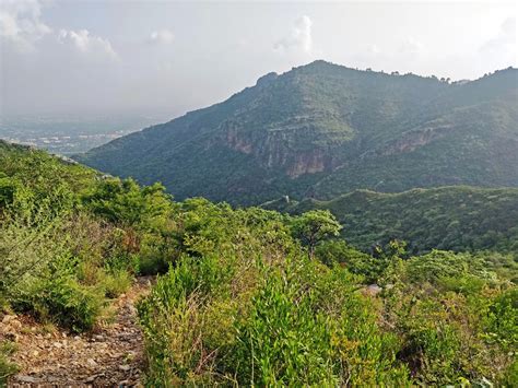 the viewing deck: Islamabad Tour; Margalla Hills Trail 6 (Chak Jabbi Loop) Self-Guided Hike