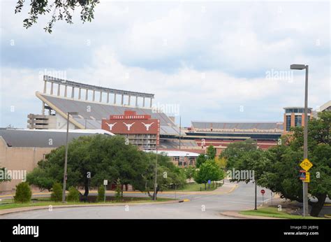 the texas longhorns football stadium on a non game day Stock Photo - Alamy