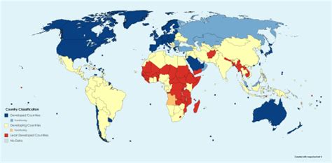 Developed Countries of 2019 | Developing country, Country map, Country