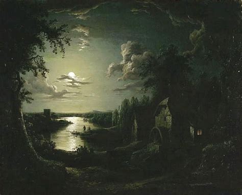 Dark landscape | Landscape art, Moonlight painting, Aesthetic art