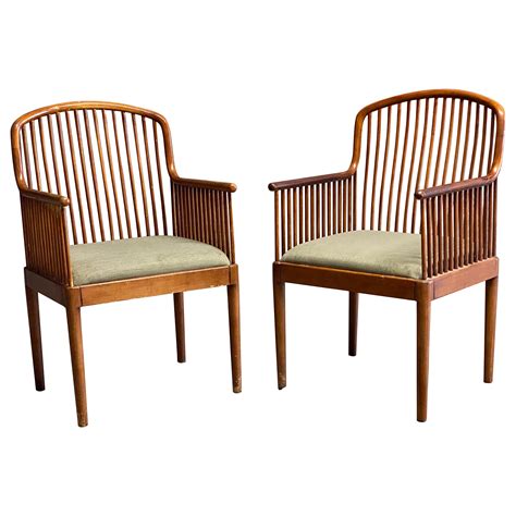 Davis Allen for Knoll 1983 Exeter Chairs, a Pair at 1stDibs