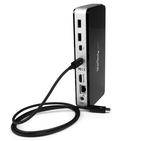 Amazon.com: StarTech.com Thunderbolt Docking Station for Laptops ...