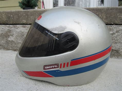 Vintage 1985 BIEFFE Motorcycle Helmet B85 Darth Vader MADE IN ITALY - Motorcycle & Powersport ...