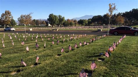 Riverside National Cemetery on Veterans Day (360-degree view) - YouTube