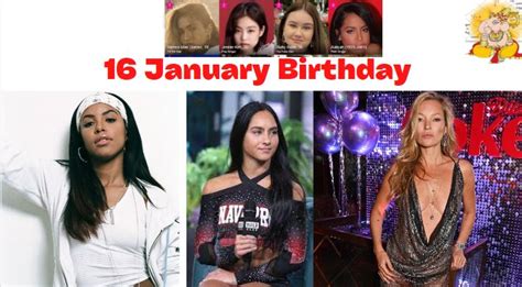 16 January Birthday & What is Special On this Day Jan 16?