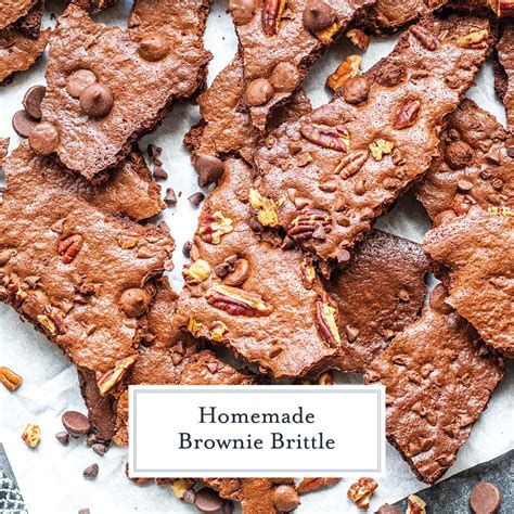 BEST Homemade Brownie Brittle Recipe - Many Ways to Customize!