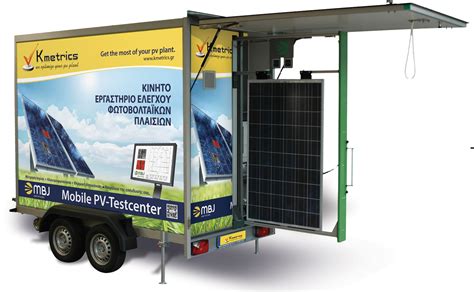 Kmetrics - Mobile photovoltaic module test center