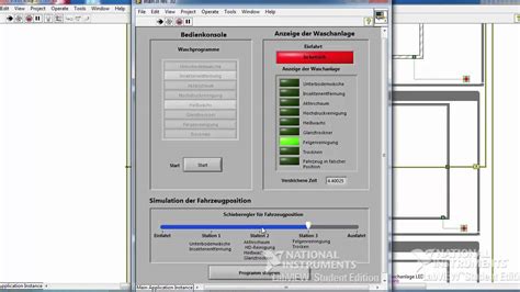 Washing Machine Simulator Labview 2013 [Queue Functions] - YouTube