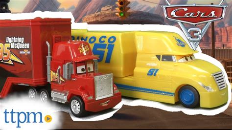 Disney Pixar Cars Hauler Rust Eze Mack Lightning McQueen Semi Truck - circesoftware.net