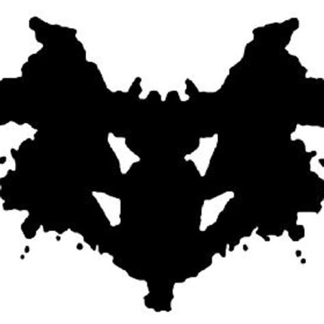 Example of Rorschach Inkblot Test. This figure provides an example of... | Download Scientific ...