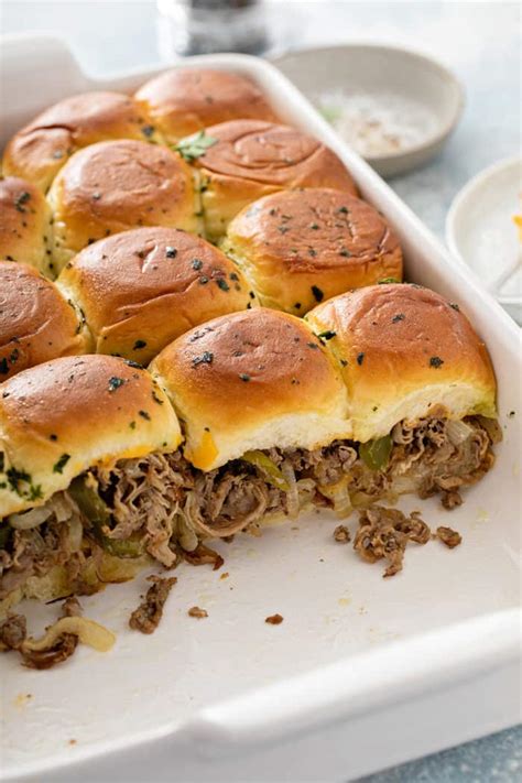 Philly Cheesesteak Sliders – X HELLME